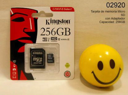 Imagen de TARJETA DE MEMORIA MICRO SD 256GB CON ADAPTADOR 3.24